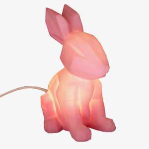 Pink Rabbit LED Night Light
