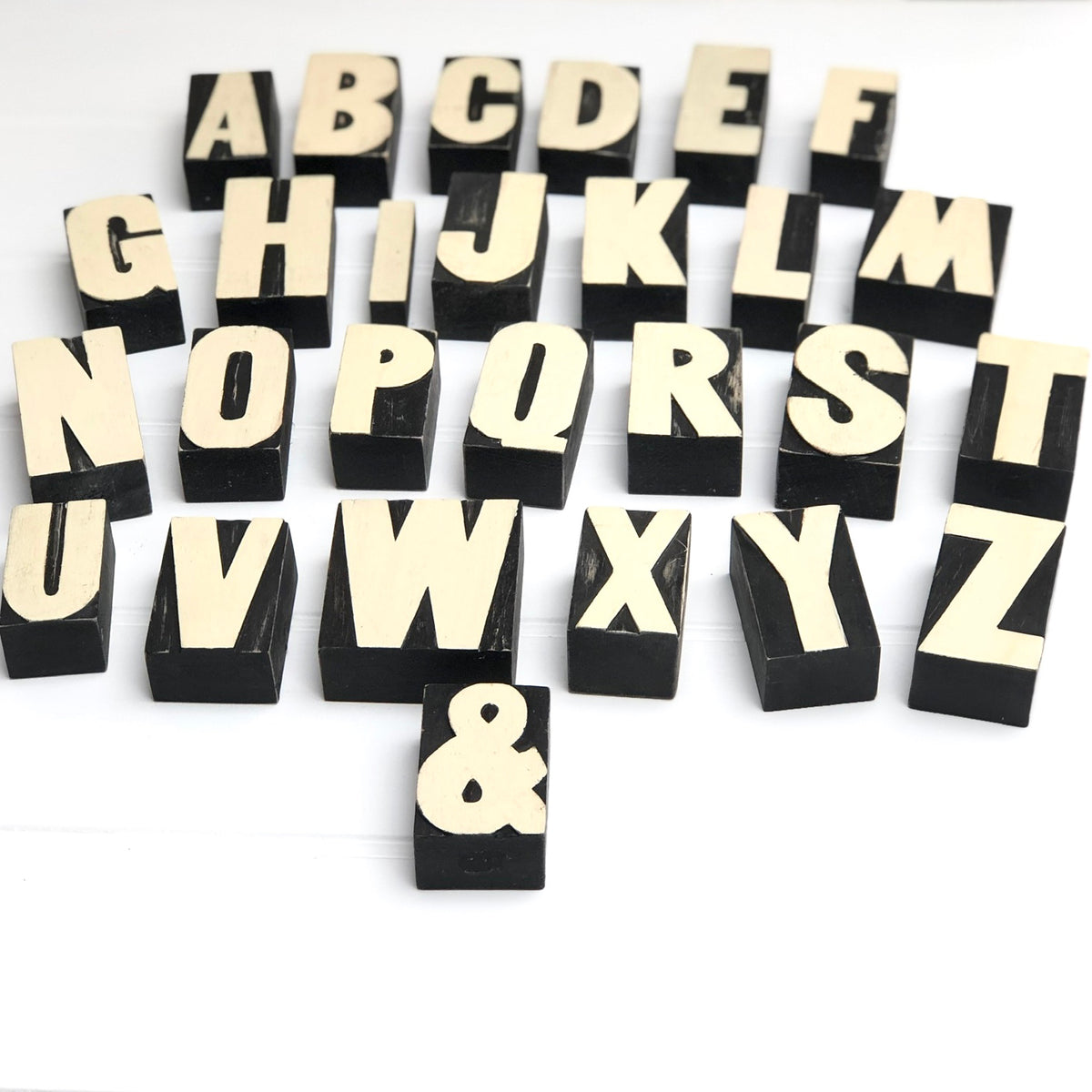 Typo letters deals wooden