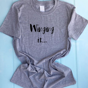 Winging It Ladies T-Shirt