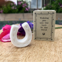 Matchbox Porcelain Horseshoe