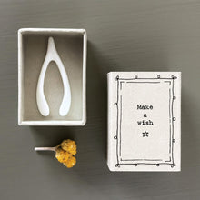 Matchbox Porcelain Wishbone