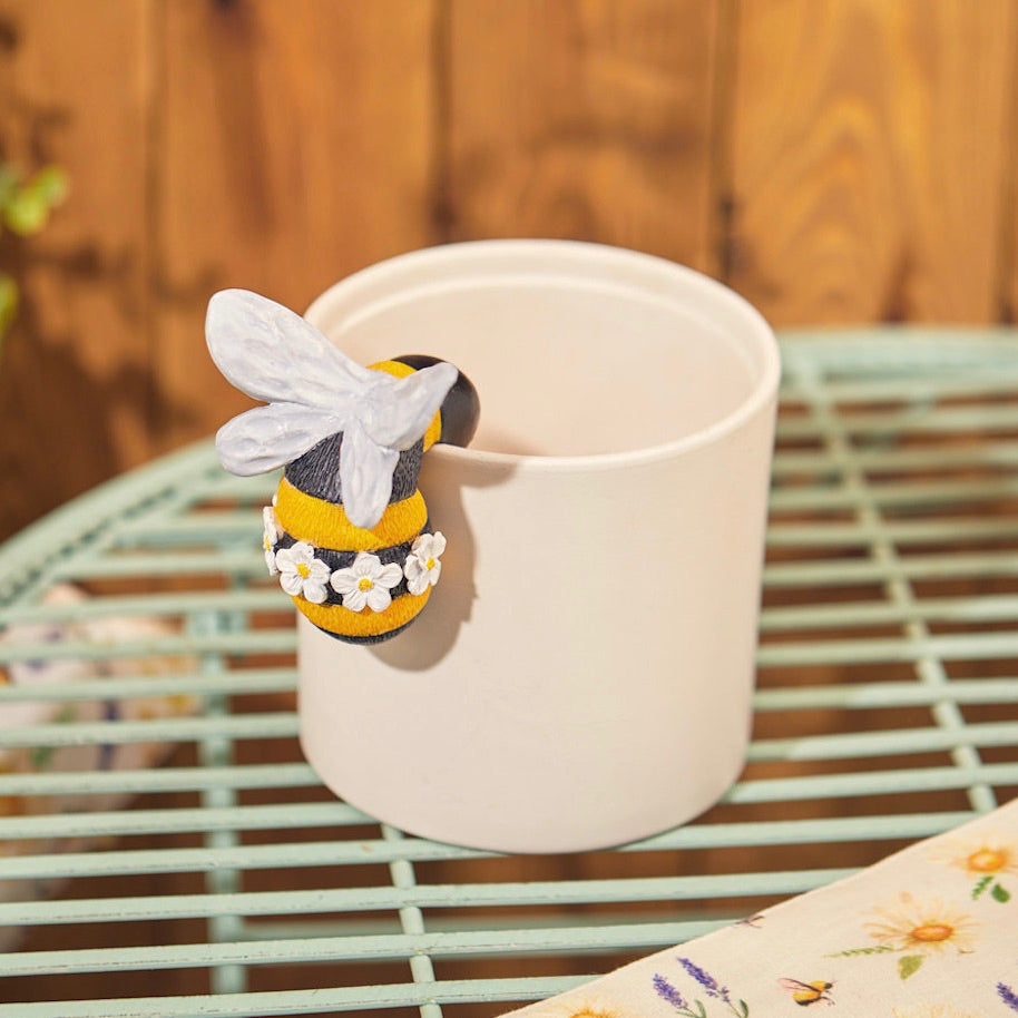 Plant Pot Hugging Bee