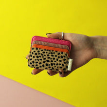 Animal Cheetah Print Card Holder