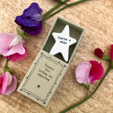 Matchbox Porcelain Star