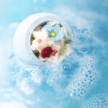 Bath Bomb Set With Mermaid Personalised Wash Bag
