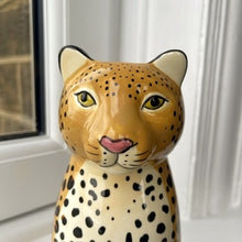 Ceramic Leopard Vase