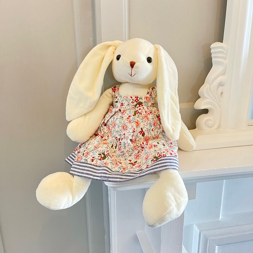 Mrs Rabbit In Cotton Dress