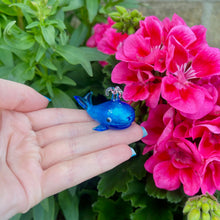 Handmade Glass Figurine Whale