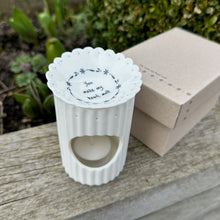 Wax Melt Porcelain Burner You Make My Heart Melt