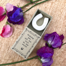 Matchbox Porcelain Horseshoe