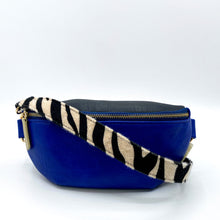 Animal Print Blue Bum Bag