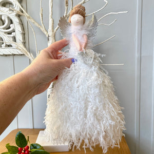 Christmas White Angel Hanging Decoration