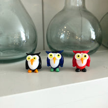 Handblown Glass Owl Pair