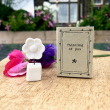 Matchbox Porcelain Flowerpot