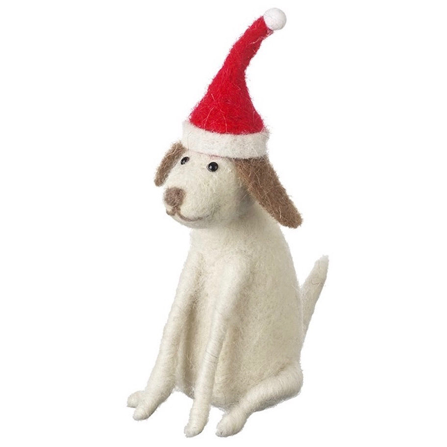 Felt Dog Decoration