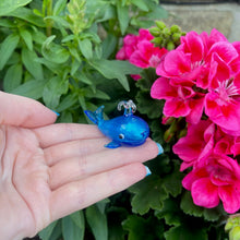 Handmade Glass Figurine Whale