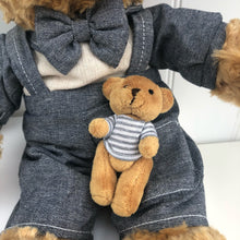 Personalised Daddy Bear with Baby