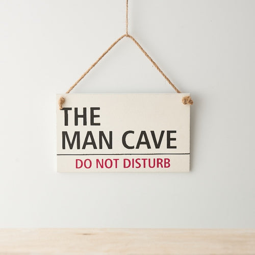 Man Cave Hanging Sign