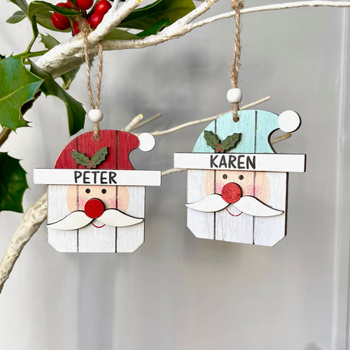 Personalised Christmas Character Decoration