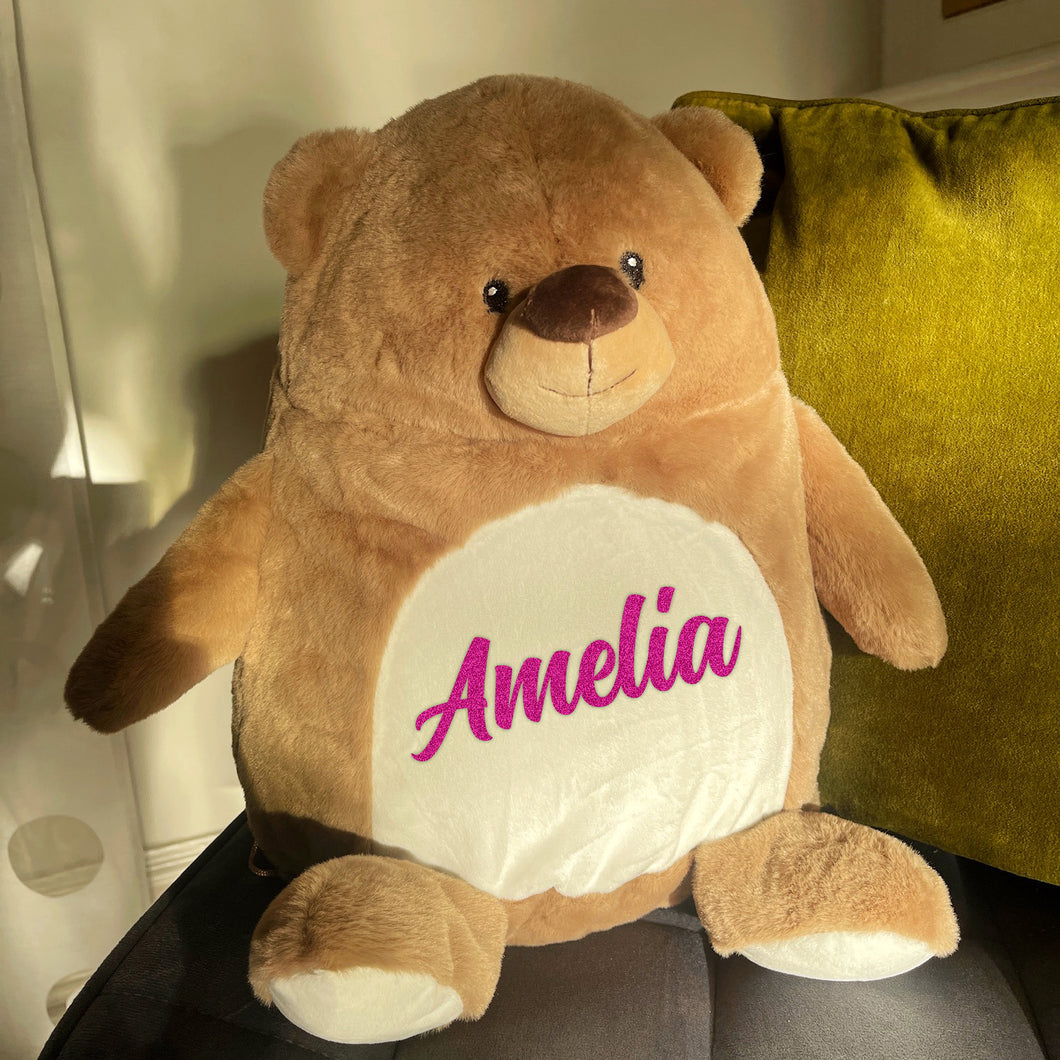 Extra Large Personalised Brown Bear