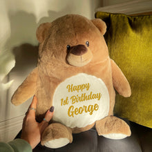 Extra Large Personalised Brown Bear