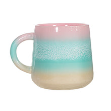 Mojave Glaze Powder Pink And Teal Mug