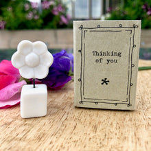 Matchbox Porcelain Flowerpot