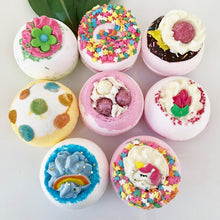 Bath Bomb Set With Colourful Apple Personalised Wash Bag
