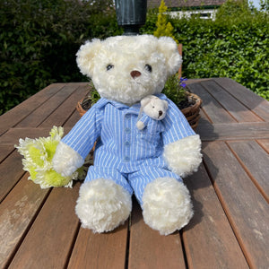 Personalised Bedtime Bear with Baby