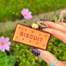 Christmas Glass Chocolate Biscuit Bauble