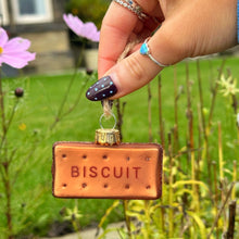 Christmas Glass Chocolate Biscuit Bauble