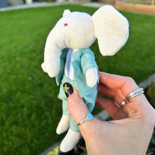 Little Personalised Elephant Toy In Jacket