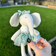 Personalised Tiny Elephant Toy in Skirt