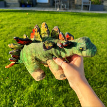 Large Colourful Stegosaurus Cuddly Toy