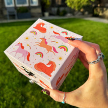 Stunning Personalised Musical Unicorn Jewellery Box