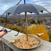 Umbrella Style Hanging Bird Feeder