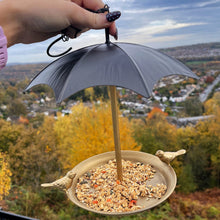 Umbrella Style Hanging Bird Feeder