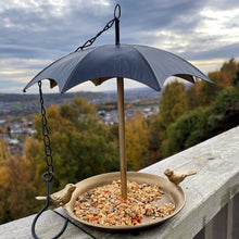 Umbrella Style Hanging Bird Feeder