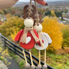 Wooden Personalised Reindeer Decoration