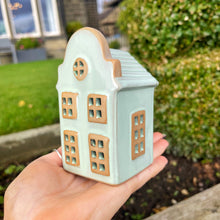 LED Green Light Up House Decoration