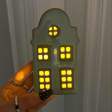 LED Green Light Up House Decoration