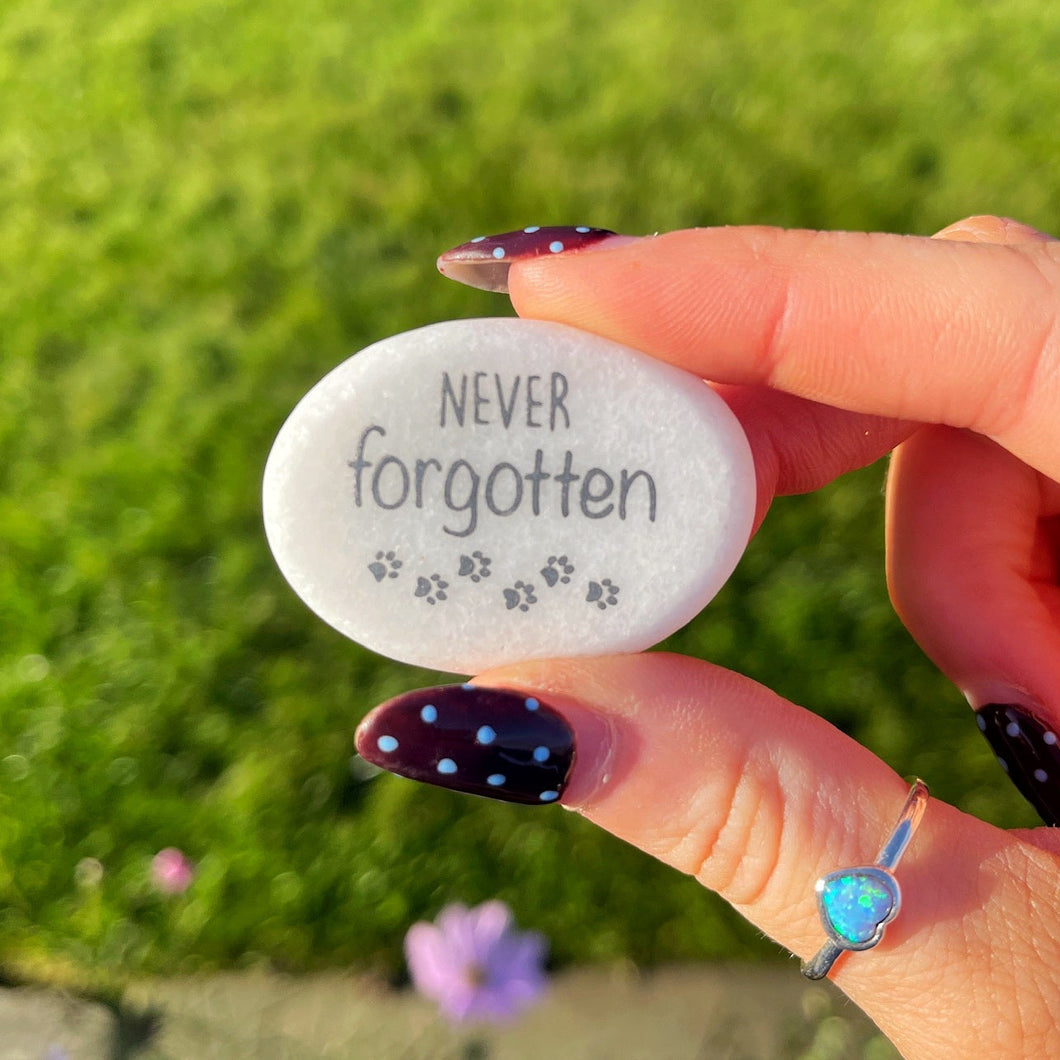 Marble Pet Loss Keepsake