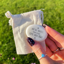 Pet Keepsake Pebble In Pouch