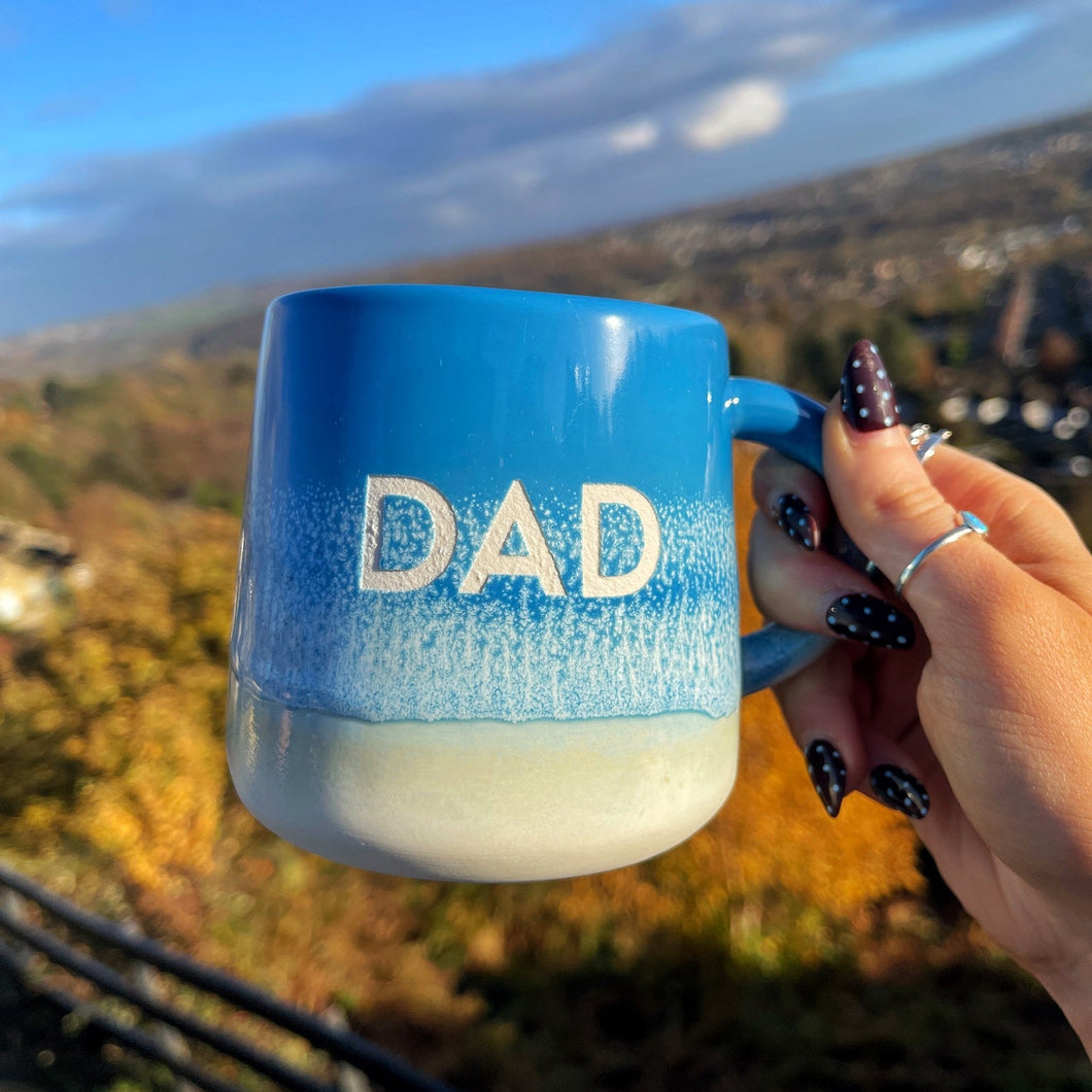 Mojave Glaze Dad Etched Mug