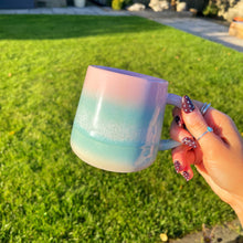 Mojave Glaze Powder Pink And Teal Mug