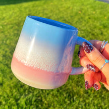 Mojave Glaze Powder Blue And Pink Mug
