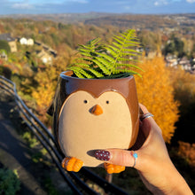 Penguin Ceramic Planter