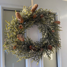 Christmas Frosted Woodland Wreath