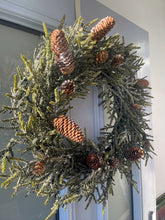 Christmas Frosted Woodland Wreath