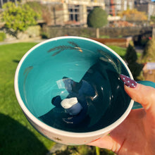 Large Porcelain Decorative Mug With Hidden Rabbit